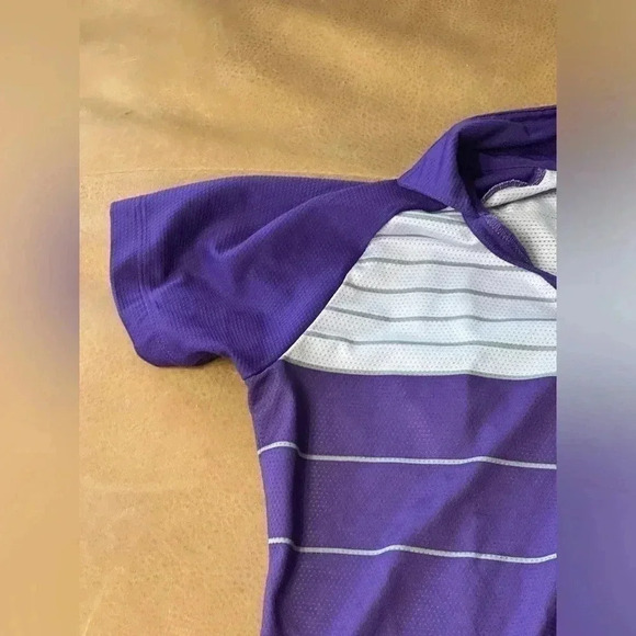 Nike Golf Tour Performance Dri-Fit Polo Women Small Purple Short Sleeve - Picture 4 of 9
